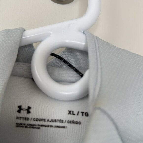 Under Armour Men Light Blue Move Airgap Zipper Hoodie Jacket Size XL - Picture 8 of 16